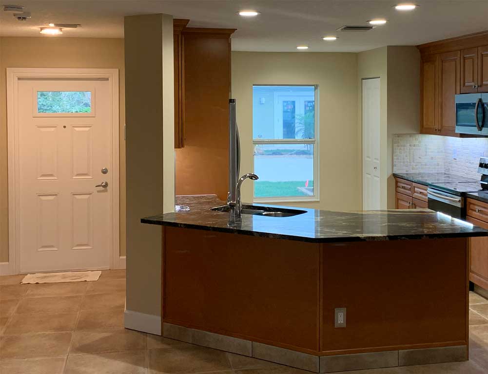 Placid Cove Waterside Kitchen